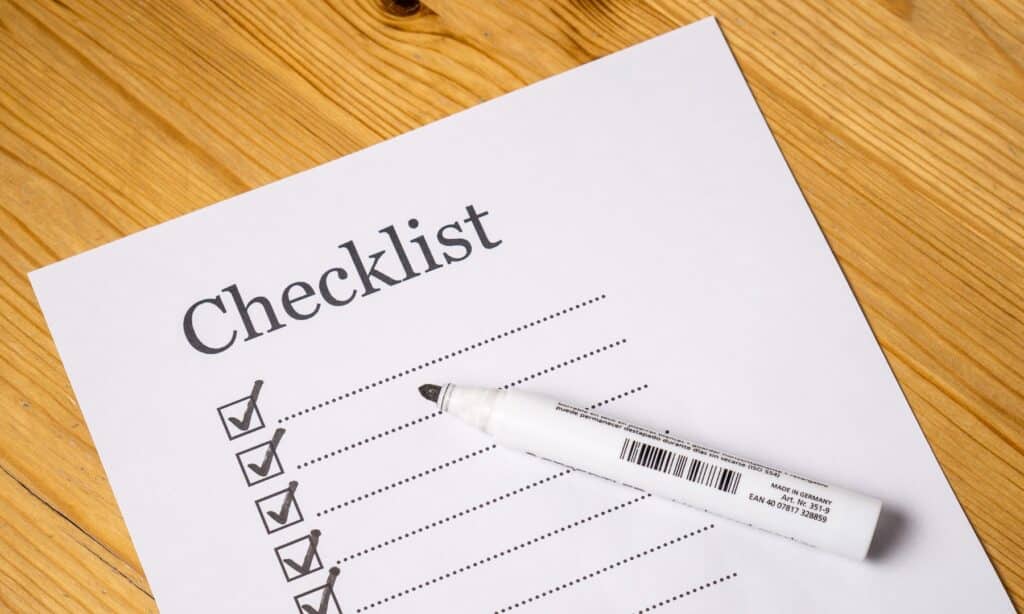 checklist